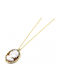 Cameo Colier Aur Vintage 14 Carate