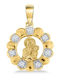 Women's Talisman Yellow Gold 14K Zircon Pa11100071