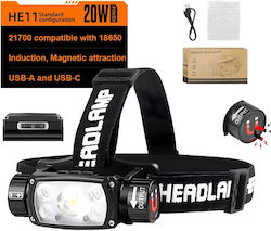 Ledholics Rechargeable Headlamp LED 800lm Ledholics Rechargeable Headlamp LED 800lm