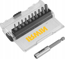 Irwin Set 11 Biți Șurubelniță
