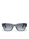 Bob Sdrunk Men's Sunglasses with Gray Plastic Frame and Gray Gradient Polarized Lens 418323