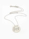 Silber Damen Halskette Silver Union Muster Tetra-Familie Kode.101366