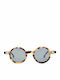 Kyme Herren Sonnenbrille mit Braun Schildkröte Kunststoff Gestell und Grün Linse 468350