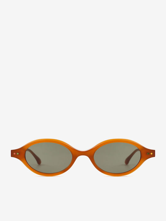 Projekt Produkt Sunglasses Brown with Acetate Frame & Brown Lens