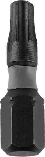 Dedra Impact Screwdriver Bits Torx T30x25mm 2 Pieces Blister