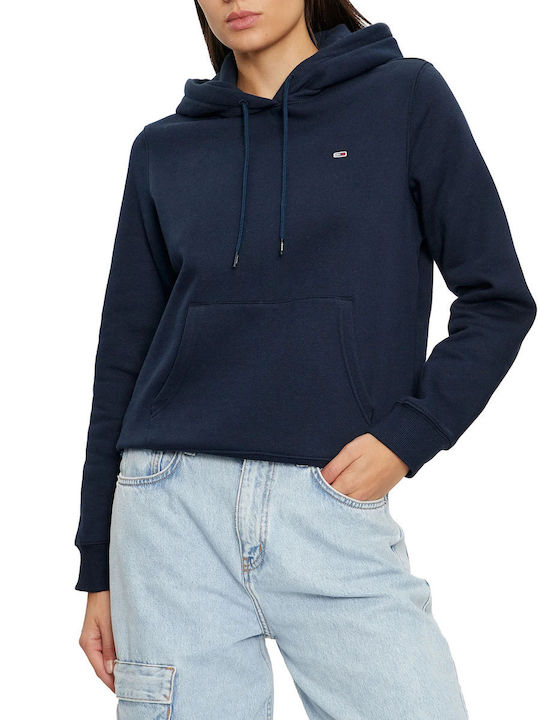 Women's Sweatshirt Hooded Blue