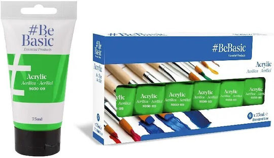 Ακρυλικό Ζωγραφικής Bebasic S050-09 Πράσινο Ανοικτό Light Green 75ml