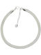 Fußkettchen Schlange 5 Mm Stahl 316l Silber 03424
