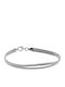 White Gold Bracelet 14K Diamonds P-12685 White Gold K14