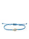 Siel Eye Bracelet Macrame Silver 925 Gold Plated