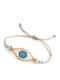 Bracelet Evil Eye Beads Miyuki Adjustable