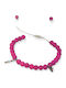 Ananna Sommerstern Armreif Fuchsia