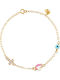 Goldenes Armband 9k Einhorn