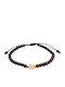 Women's Bracelet Square K14 Rose Gold Pomegranate Diamond 0.003ct Vs2 H Br2530