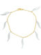 Κίτρινο Χρυσό Γυναικείο Βραχιόλι Κ14 Charms Br11400023