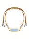 Vergoldetes Silberarmband 925 Lila Steine Br21100092