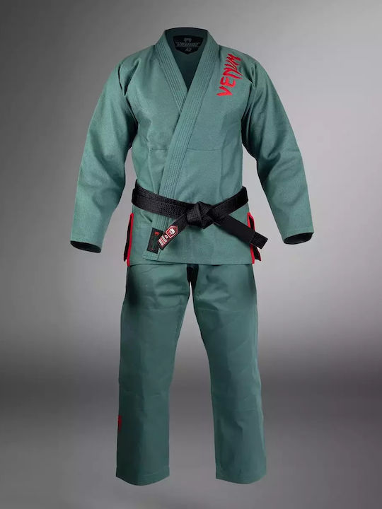 Venum Contender Men's Brazilian Jiu Jitsu Uniform Green