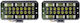 Комплект от 2 Foxmag24 LED фарове 198W SUV ATV трактор Jeep 2 фази