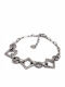 Karmafashion Damenarmband Stahl 316l Kette Silbern 2222-075a