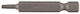 Makita 50mm Torx 15 Screwdriver Bit 3pcs