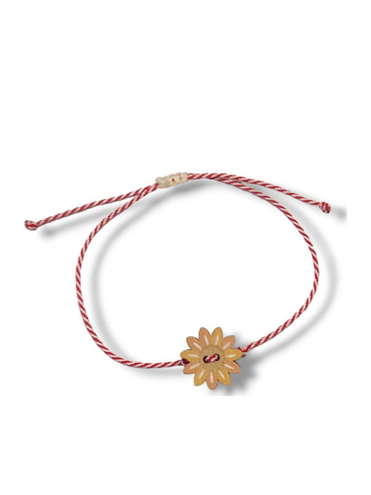 Martaki Rotes Kabel Holzblume Verstellbar