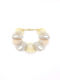 Tricolor Women's Bracelet Filva 14K Code 102211