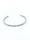 Women's Handcuff Bracelet You Are My Valentine Key Moments Stainless Steel Zircon Code b00448