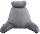 Vevor Velvet Travel Pillow Gray