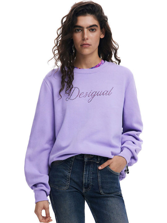 Desigual Afra Women's Sweatshirt Lavender