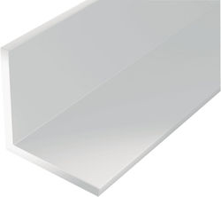 Προφίλ Γωνιακό Pvc 25x20x2mm Μήκος 2m Λευκό