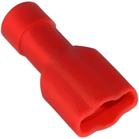 Cable Terminals Male MDFN 1.25-250 Red Pack of 100 Pieces