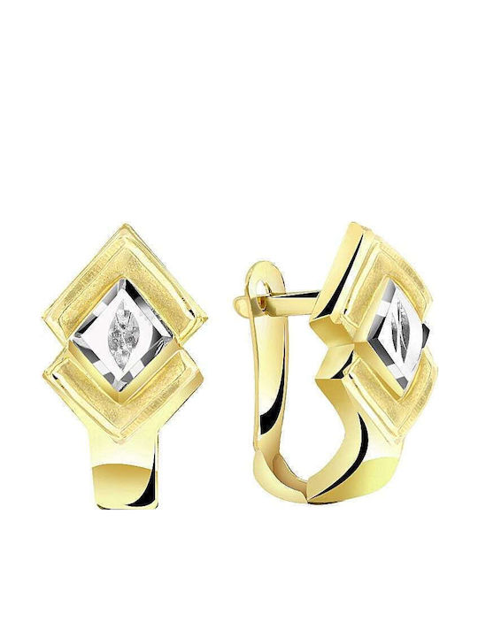 Women's Earrings Yellow Gold 14K White Gold Sk11400286