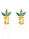 Fo Bijou Pineapple Earrings K1548wz1