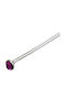 Nasenpiercing Silber Strass Ns2