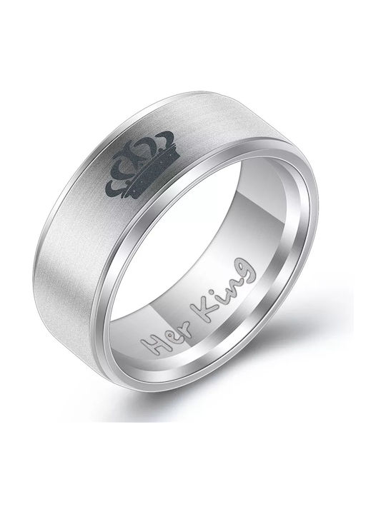 Men's Ring Surgical Steel Diameter 2.1 Centimeters Internal Diameter