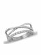 White Gold 9 Carats Zircon Stones Ring