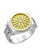 Пръстен Anastasios Creations Сребърен 925 Слънце Пръстен Fd629