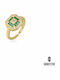 Ghetto Damen Ring mit Zirkonia