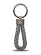 Porsche Design Keychain Keyring Leather Rope Anthracite