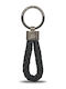 Porsche Design Μπρελόκ Keyring Leather Rope Black