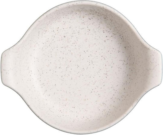 Prestige Serving Bowl Round made of Porcelain White with Diameter 19cm 6pcs