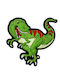 Crocs Broschen Osterkerzen Dinosaurus T-rex Grüne