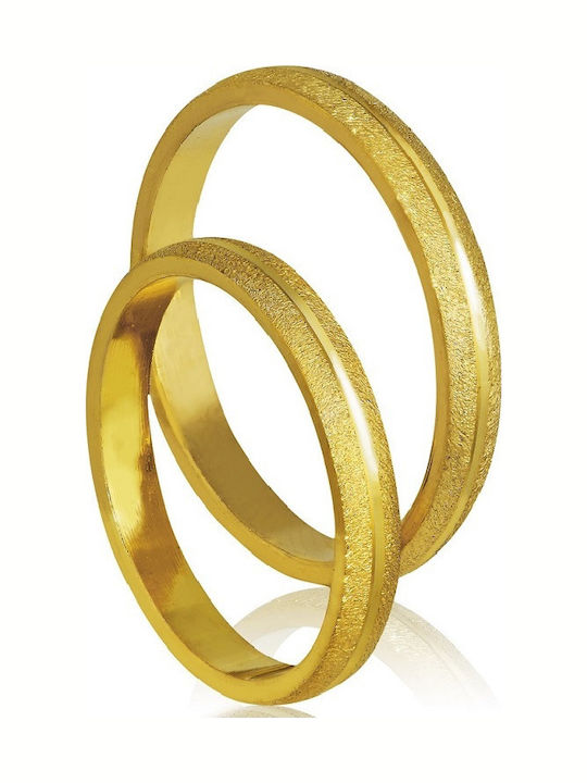 Set Paar Goldene Eheringe 9 Karate Stergiadis 401