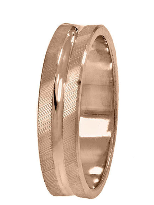Set Paar Rosa Goldene Eheringe 9 Karate Sat13 Stergiadis