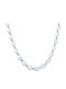 Noelia Chain Silver 8mm Neck Chain Stainless Steel 316L 60 cm