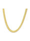 Dennis Snake Chain Gold 6mm Ανοξείδωτο Ατσάλι 50 Cm