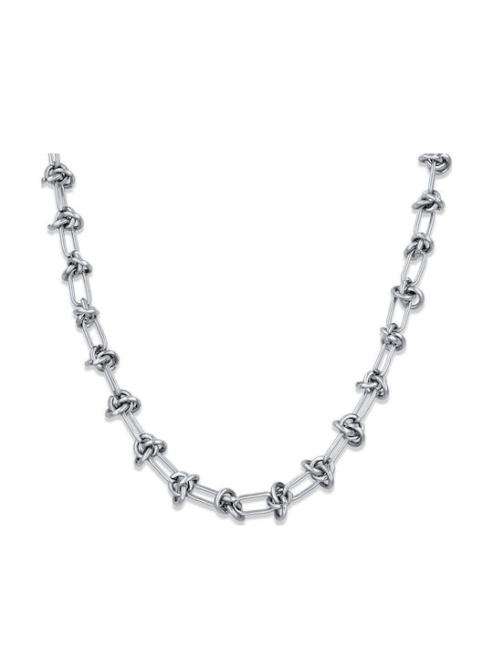 Havoc Chain Silver 6mm Neck Chain Stainless Steel 316L 60 cm