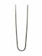Chain Anastasios Creations Black Silver 925 Clasp 1.3mm 50cm Al7