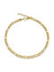 Figaro Gold Bracelet 3mm Bracelet Stainless Steel 316L 15-16 cm