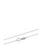 Al Oro White Gold Chain 9K 45 Centimeters Alw-k9-45101